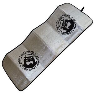 ✨Jeep Windshield Sun Shade Don't Follow Me You Won't Make It Foldable‎